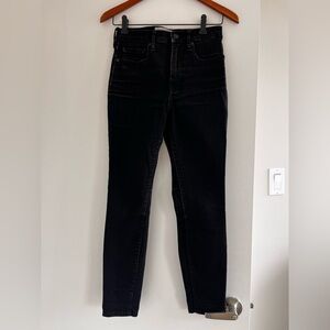 Everlane Black High Rise Skinny Ankle Jeans 27